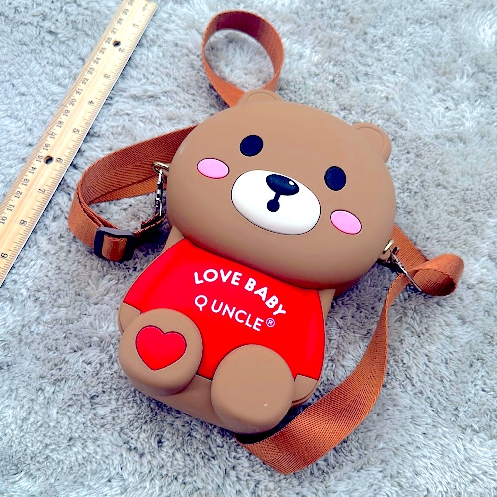 Adorable Teddy Bear Crossbody Bag